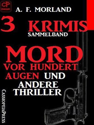 cover image of Sammelband 3 Krimis
